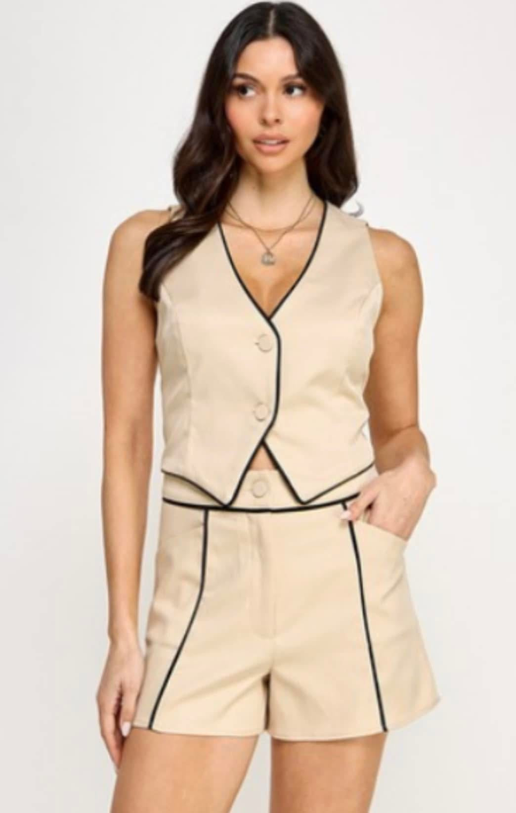 Taupe & Black Set