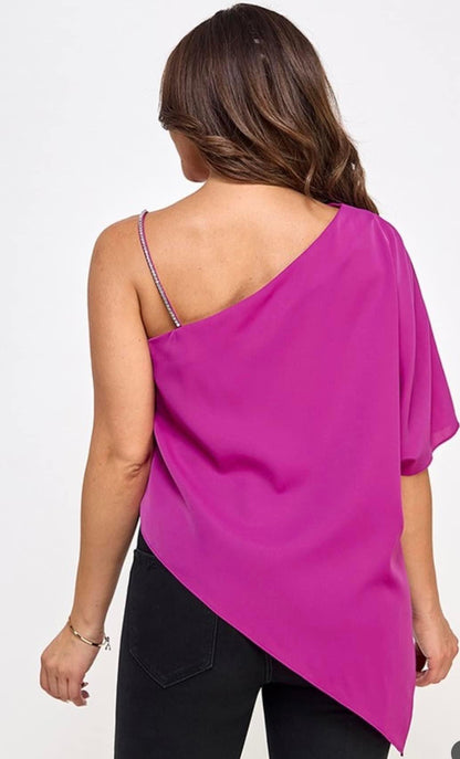 Orquid One Shoulder Blouse